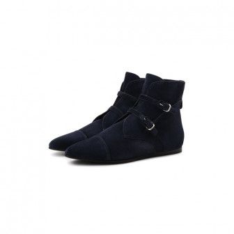 Замшевые ботинки Giorgio Armani